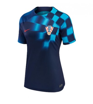 Lacne Ženy Futbalové dres Chorvátsko MS 2022 Krátky Rukáv - Preč